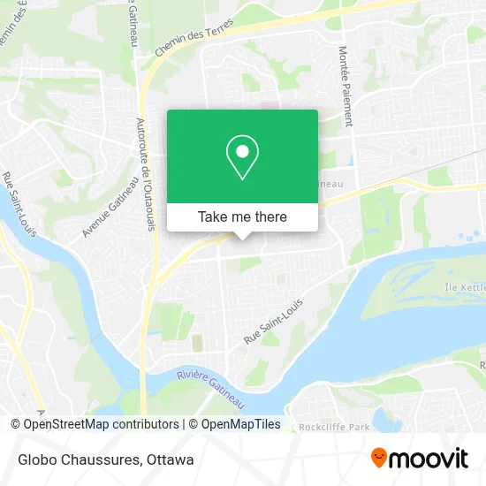 Globo Chaussures map