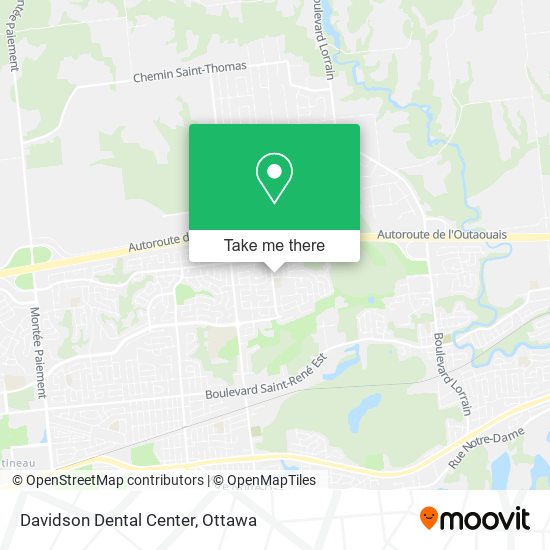 Davidson Dental Center map