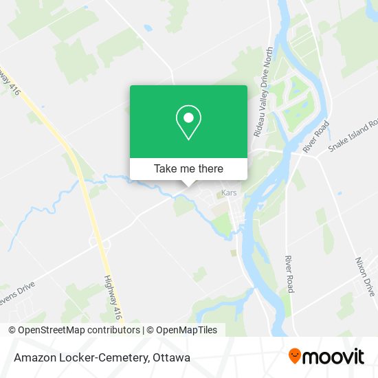 Amazon Locker-Cemetery map