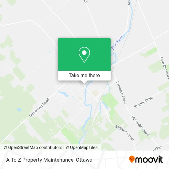 A To Z Property Maintenance map