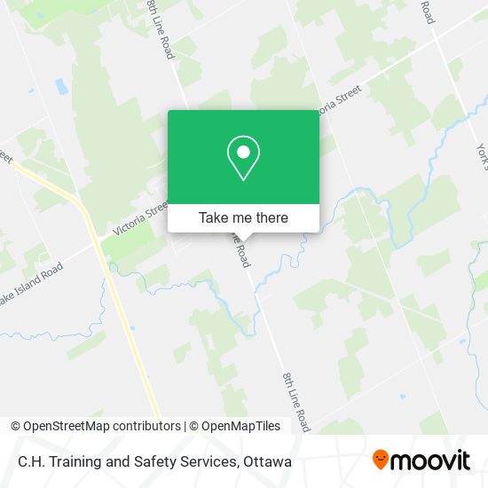 C.H. Training and Safety Services map