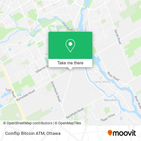 Coinflip Bitcoin ATM map