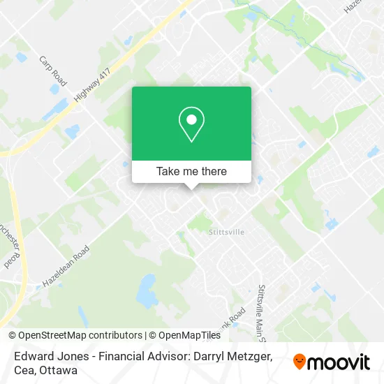 Edward Jones - Financial Advisor: Darryl Metzger, Cea map