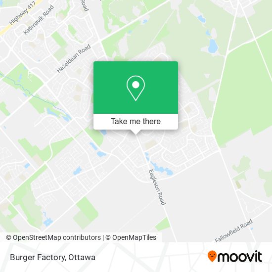 Burger Factory map