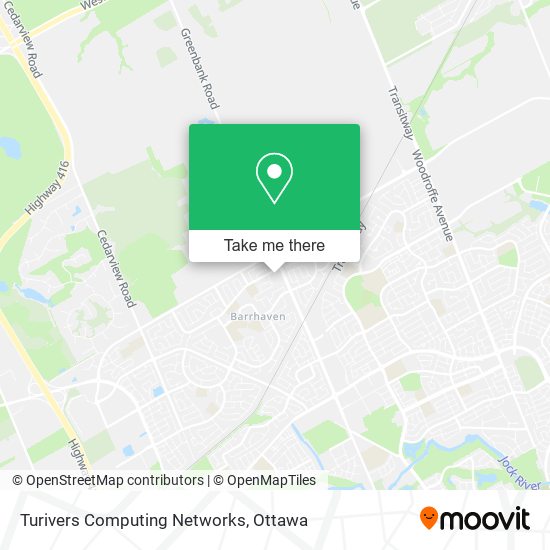 Turivers Computing Networks map