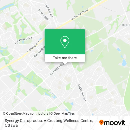 Synergy Chiropractic: A Creating Wellness Centre map