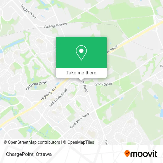 ChargePoint map