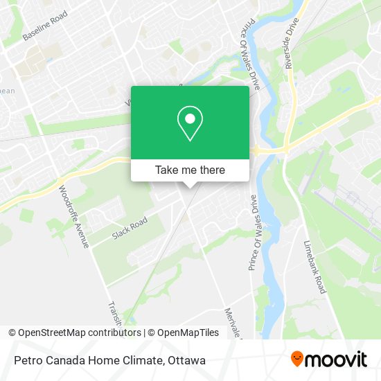 Petro Canada Home Climate map