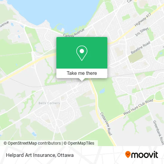Helpard Art Insurance map