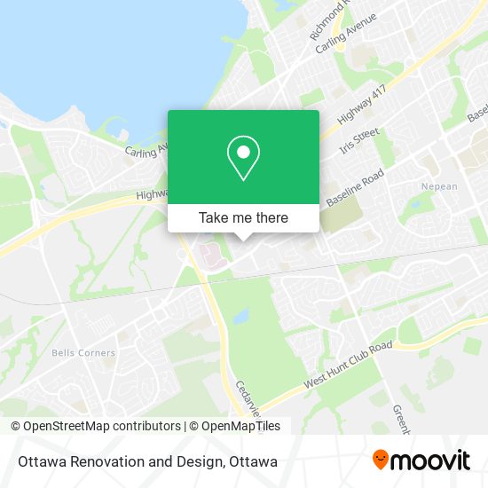 Ottawa Renovation and Design map