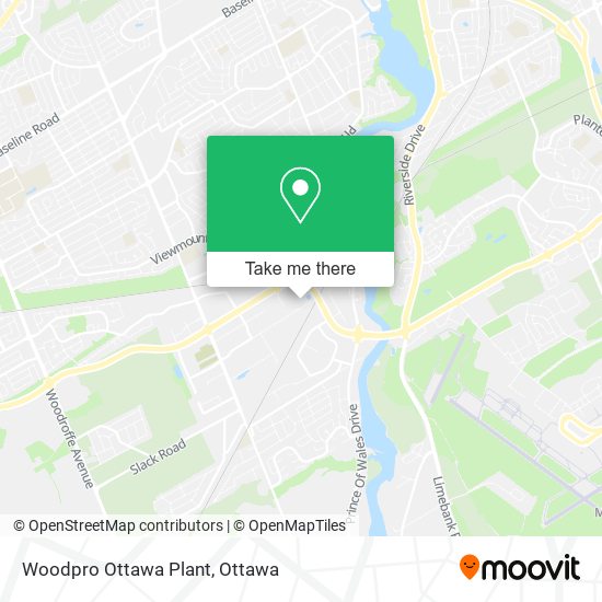 Woodpro Ottawa Plant map