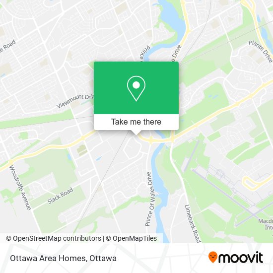 Ottawa Area Homes map