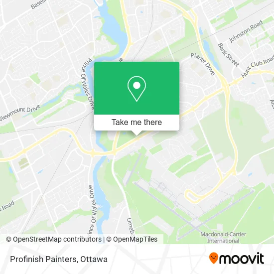 Profinish Painters map