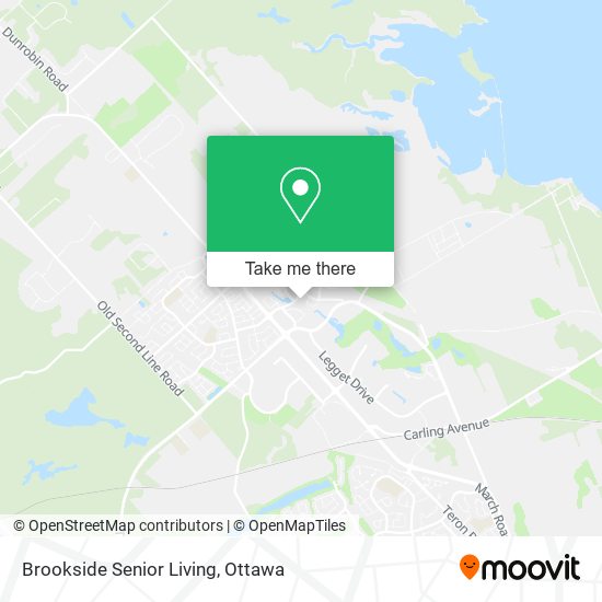 Brookside Senior Living map