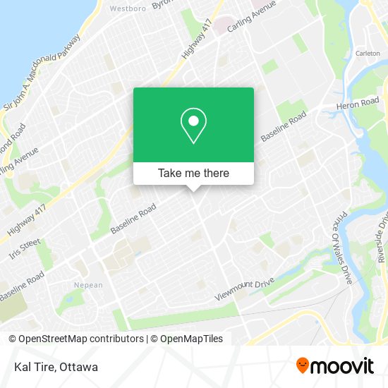 Kal Tire map