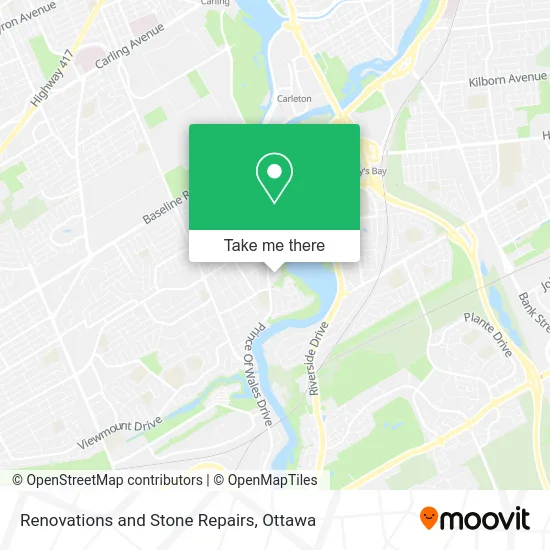 Renovations and Stone Repairs map