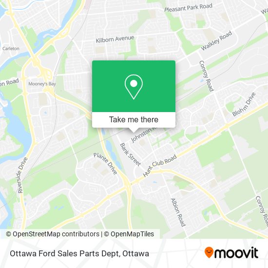 Ottawa Ford Sales Parts Dept plan