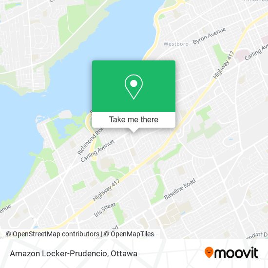 Amazon Locker-Prudencio map