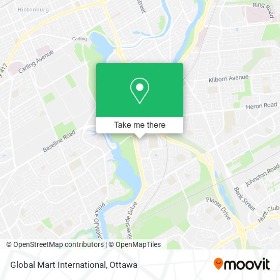 Global Mart International map