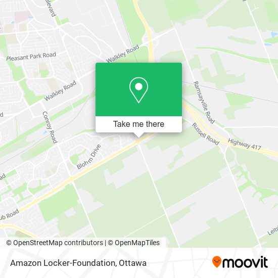 Amazon Locker-Foundation map