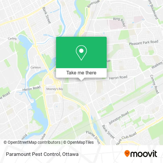 Paramount Pest Control map