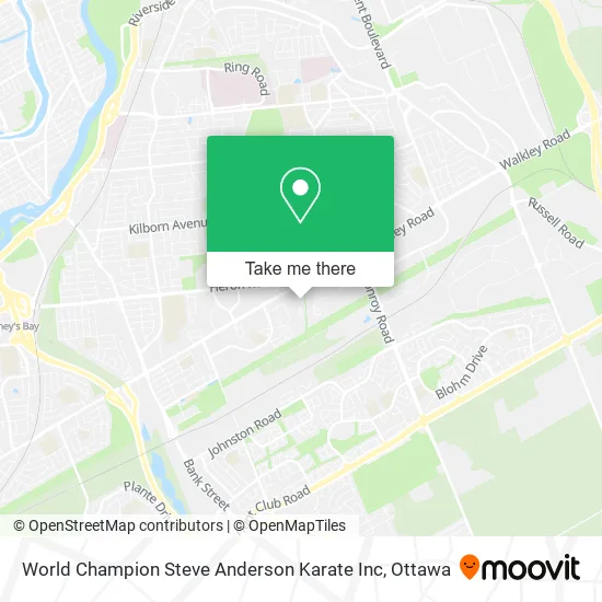 World Champion Steve Anderson Karate Inc map