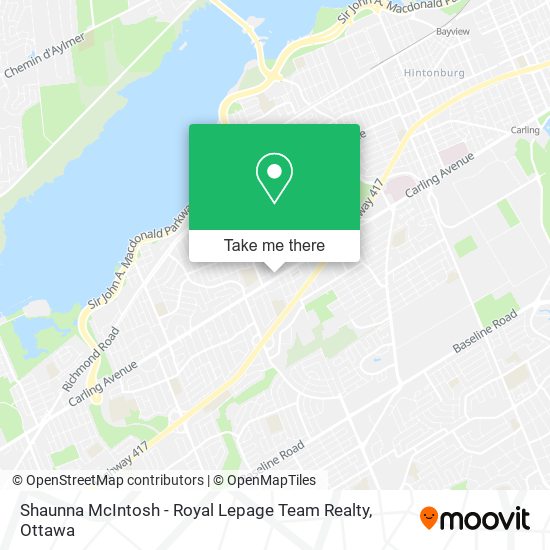 Shaunna McIntosh - Royal Lepage Team Realty map