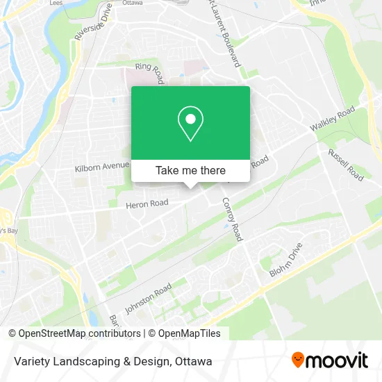 Variety Landscaping & Design map