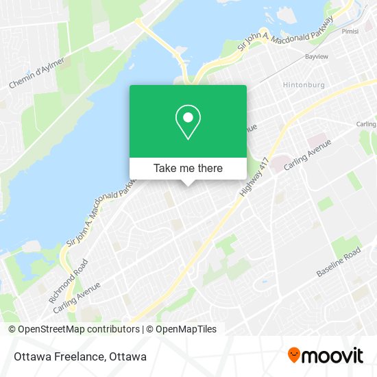 Ottawa Freelance map