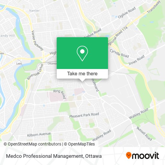 Medco Professional Management map
