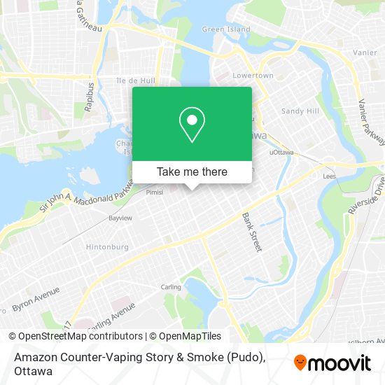 Amazon Counter-Vaping Story & Smoke (Pudo) map