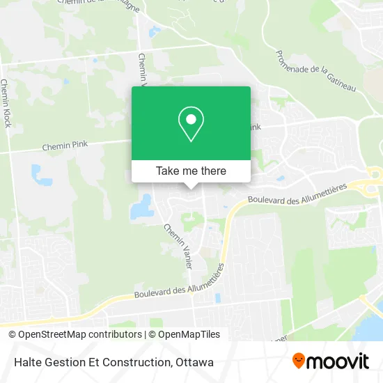 Halte Gestion Et Construction map