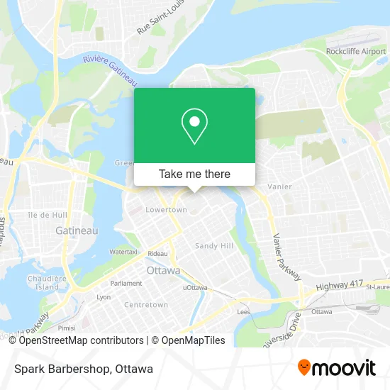 Spark Barbershop map