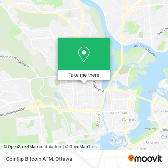 Coinflip Bitcoin ATM map