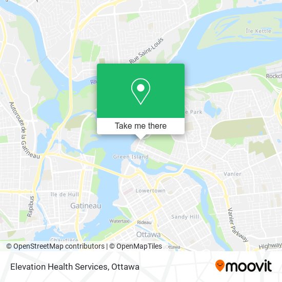 Elevation Health Services map