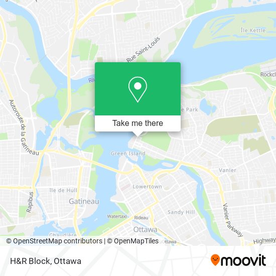 H&R Block map