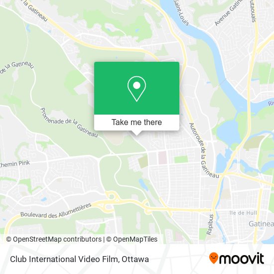 Club International Video Film map