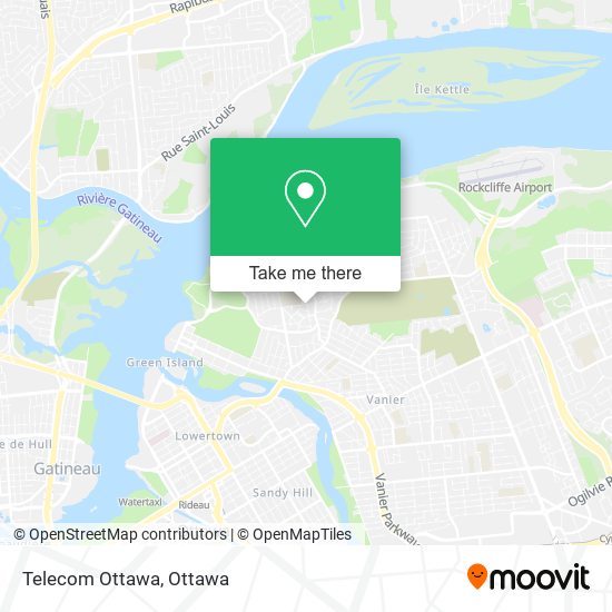 Telecom Ottawa map