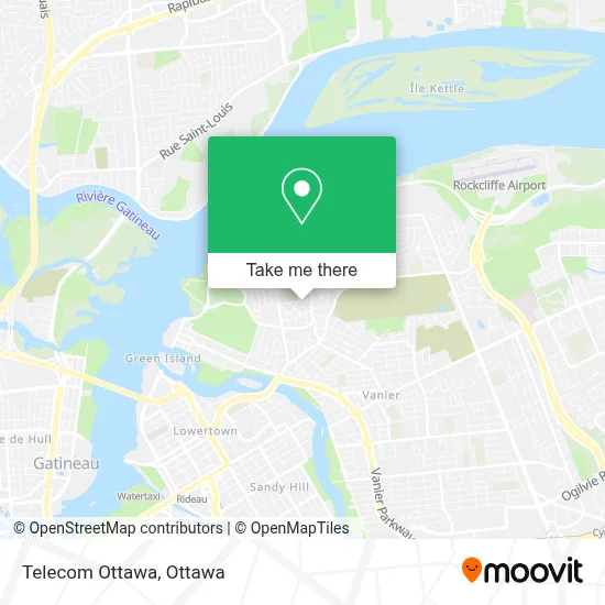 Telecom Ottawa map