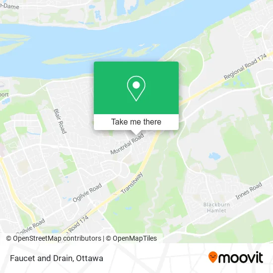 Faucet and Drain map