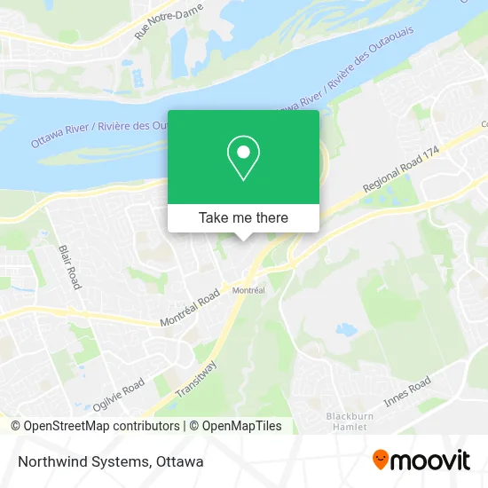 Northwind Systems map