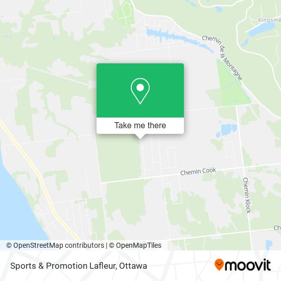 Sports & Promotion Lafleur map