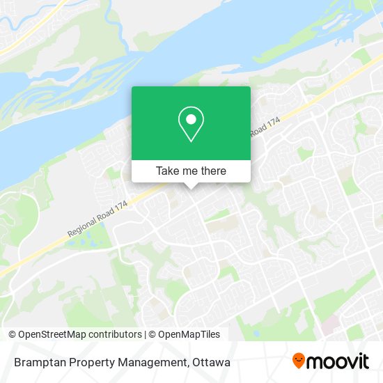 Bramptan Property Management map