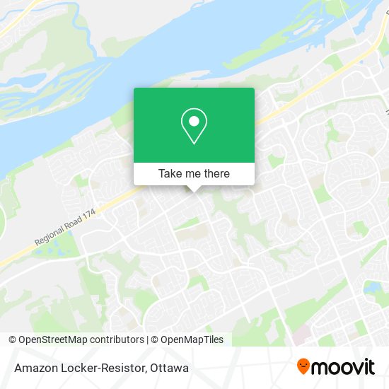 Amazon Locker-Resistor map