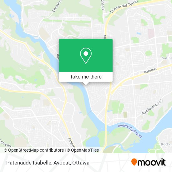 Patenaude Isabelle, Avocat map