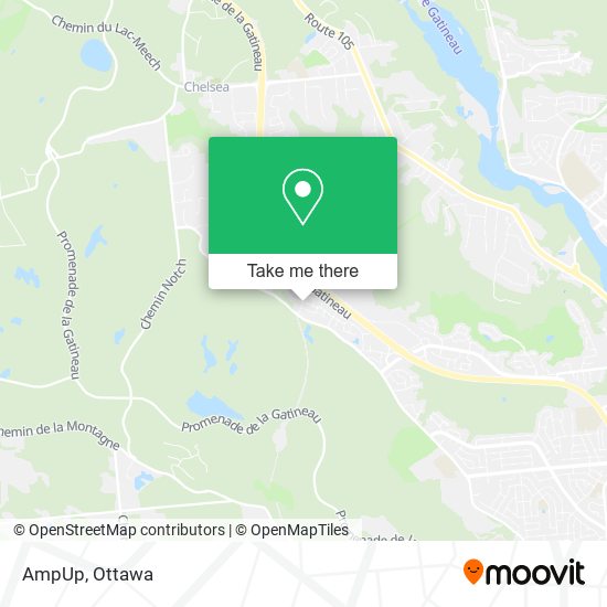 AmpUp map