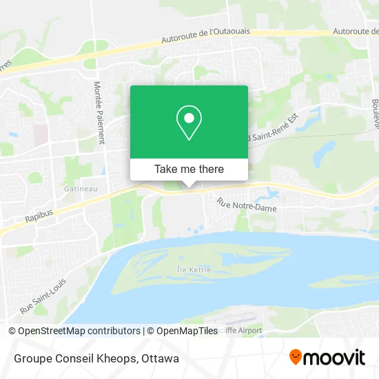 Groupe Conseil Kheops map