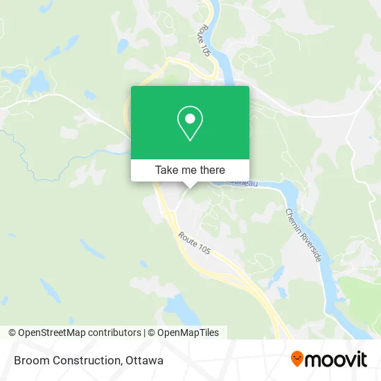 Broom Construction map