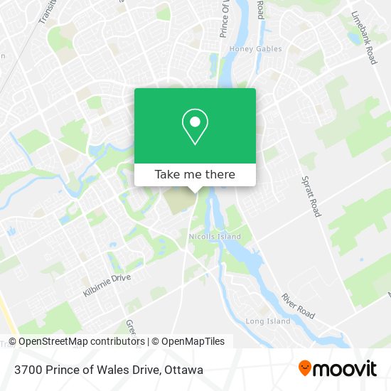 3700 Prince of Wales Drive map