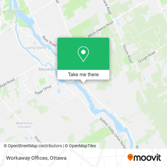Workaway Offices map